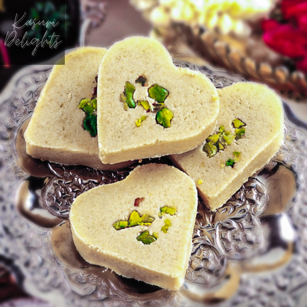 Special Pan Pairay ( Dil Badami Barfi ) in 1kg Packaging.