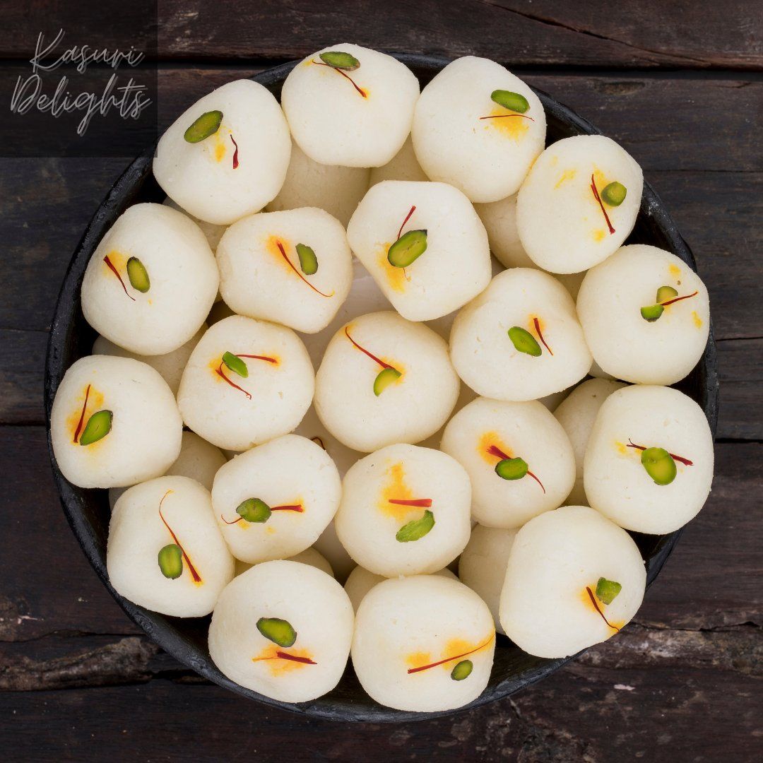 Rasgulla Relish the Deliciousness in every bite, 1kg Packing