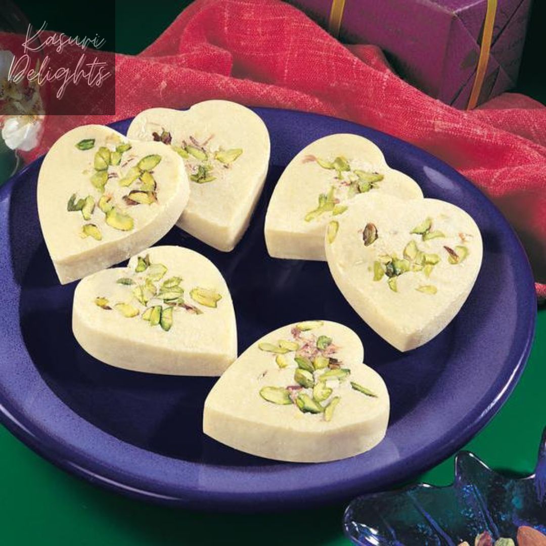 Special Pan Pairay ( Dil Badami Barfi ) in 1kg Packaging.