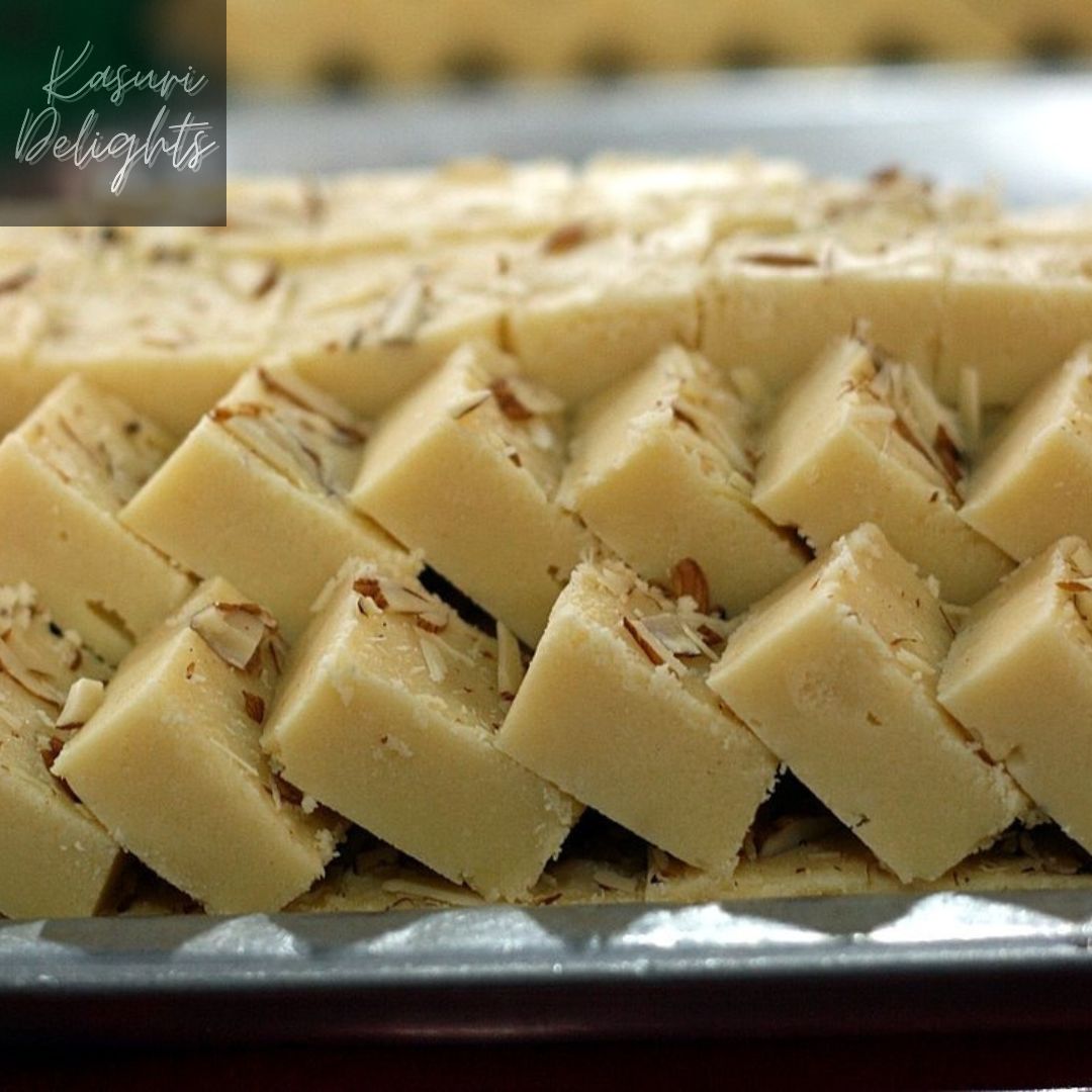 Special Badami Barfi in 1kg Packaging .