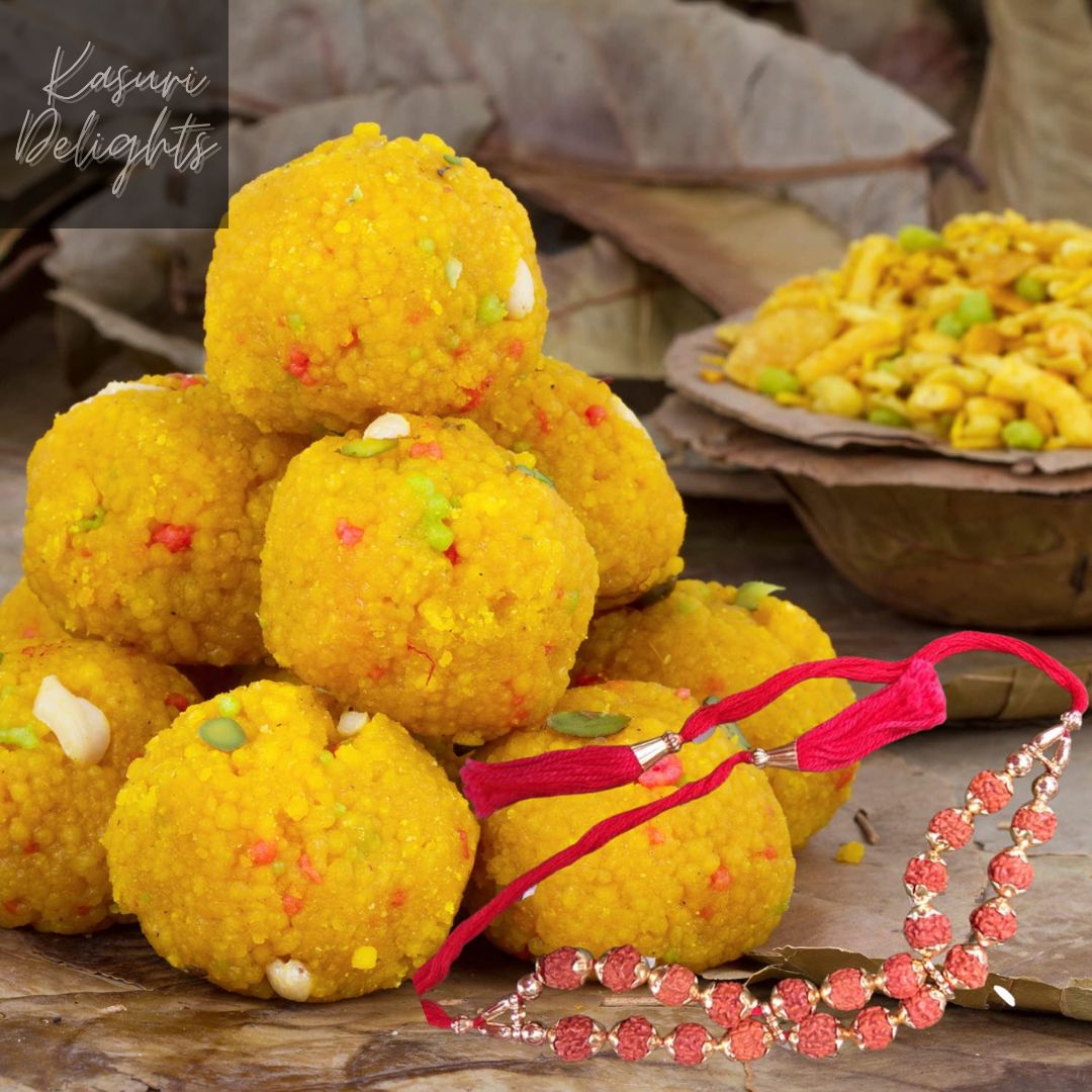 Special Motti Choor Laddu in 1kg Packaging.