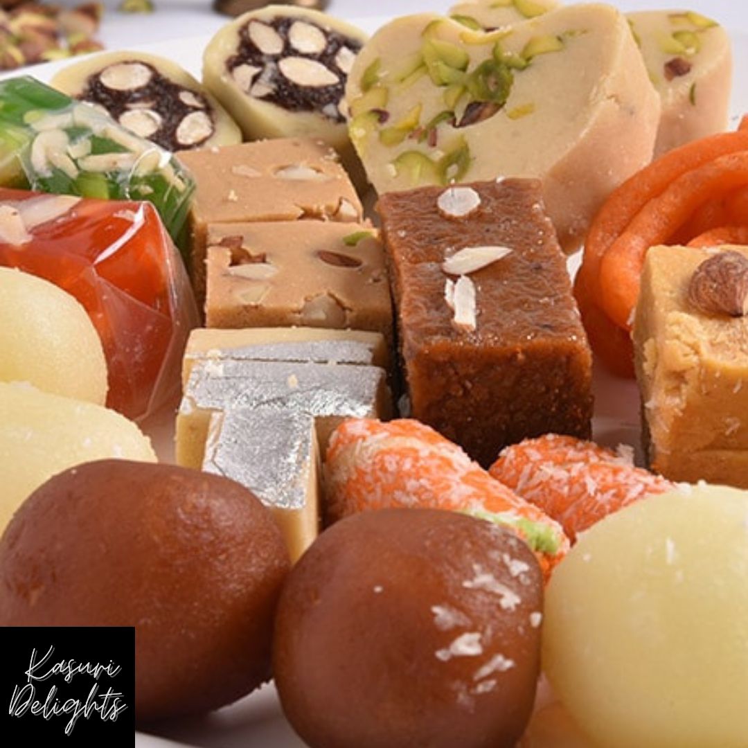 Kasuri Delights Introduced Special Box of Mix Mithai 1kg Packaging!